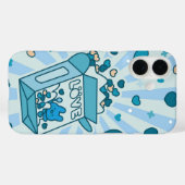 Schattigee liefde graan doos Case-Mate iPhone case (Achterkant (horizontaal))