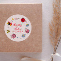 Schattigee lieveheersbeestje Baby shower gunst