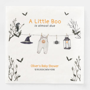 Schattigee Little Boo Clothesline Baby shower Servet