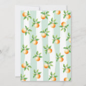 Schattigee Little Cutie Baby shower Kaart (Achterkant)