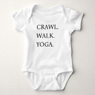 Schattigee Little Yoga Buddy Namaste Baby shower G Romper