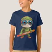 Schattigee Lizard Boyne Mountain Ski T-shirt (Voorkant)