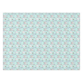 Schattigee Llama Pattern Illustratie op Groen Tafelkleed (Voorkant (Horizontaal))