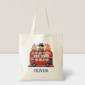 Schattigee London Double Deck Bus en Charming Baby Tote Bag