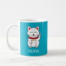 Schattigee Lucky Cat Kawaii Stijl