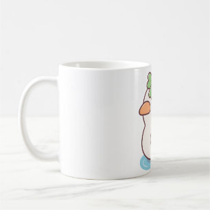 Schattigee Lucky Ducky Four Leaf Clover Koffiemok