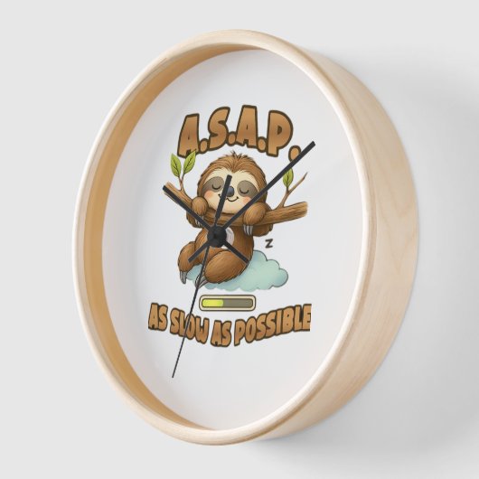 Schattigee luiaard ASAP – zo traag mogelijk Classi (Hoek)