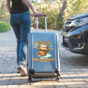 Schattigee luiaard ASAP – zo traag mogelijk Classi Sticker