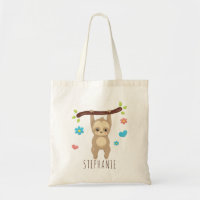 Schattigee Luiaard Hanging Branch Flower Heart Kin