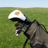 Schattigee luiaard hotdog golfheadcover (Insitu)