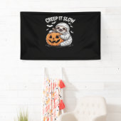 Schattigee Luiaard Lovers Funny Halloween Pumpkin  Spandoek (Insitu)
