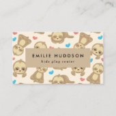 Schattigee luiaards, Kinder Play Center, Activity Visitekaartje (Voorkant)