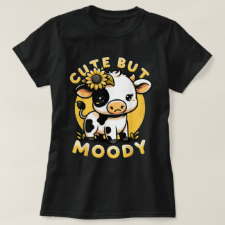 Schattigee Maar Moody Schattigee Koe Boerderij & B T-shirt