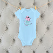 Schattigee maar spooky Halloween aangepaste naam Romper