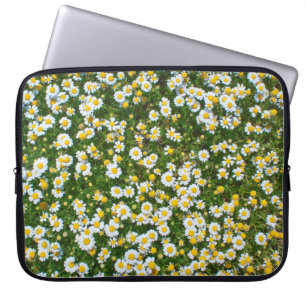 Schattigee madeliefjes Grappige  Bloemen Natuur Gi Laptop Sleeve