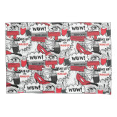 Schattigee make-up meisje kawaii beauty en glam Mo Kussensloop (Voorkant)