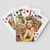 Schattigee Make-up Pin-up Pokerkaarten (Achterkant)