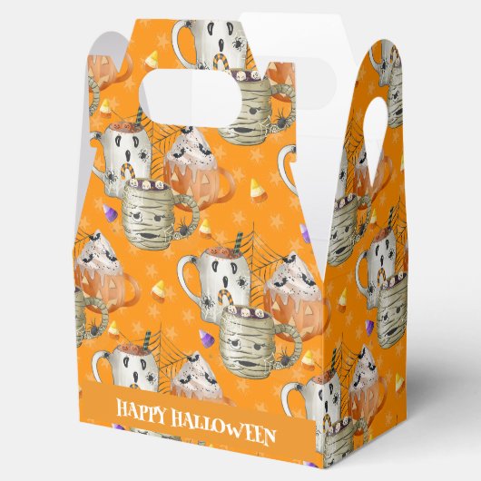 Schattigee mama Mok Halloween Bedankdoosjes (Geopend)