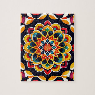 Schattigee Mandala Legpuzzel