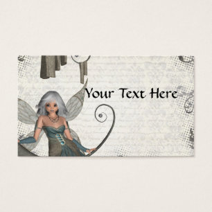 Schattigee manga fee visitekaartjes