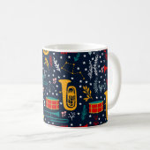 Schattigee Marching Band Koffie Mok (Voorkant rechts)