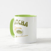 Schattigee Matcha Mok (Voorkant links)