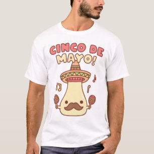 Schattigee Mayo Cinco De Mayo Funny Pun T-shirt