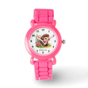 Schattigee meisjes egel naam toevoegen horloge