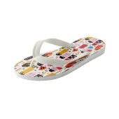 Schattigee meisjes ijsjes kinder teenslippers (Schuin)