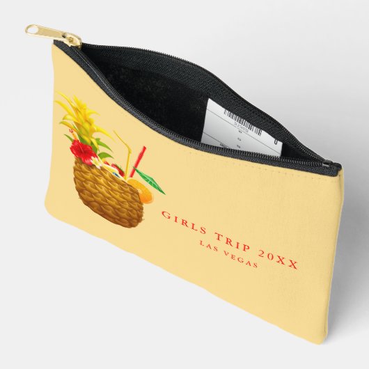 Schattigee Meisjes Trip Weekend vakantie Custom Mo Etui (Open)