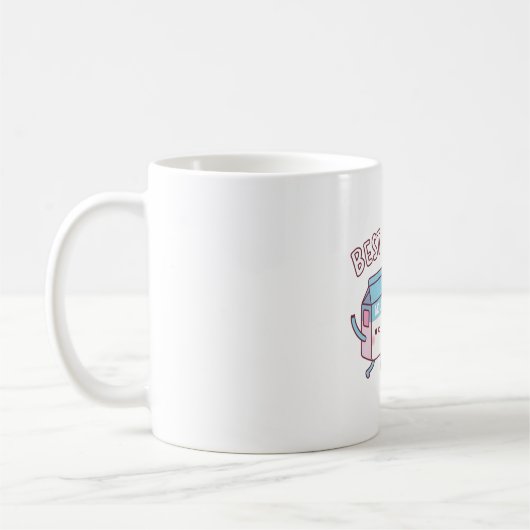 Schattigee melk en koekjes beste vrienden koffiemok (Links)