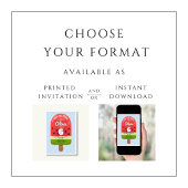 Schattigee Melon Popsicle Meisje Zesde Verjaardag Kaart