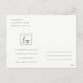 Schattigee Meowy Kerstverlichting Cat Corporate Lo Feestdagenkaart (Achterkant)