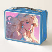 Schattigee metalen lunchbox (Achterkant)
