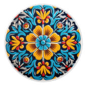 Schattigee Mexicaanse stijl crafting Keramische Knop (Voorkant)