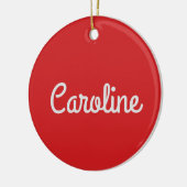 Schattigee minimalistische scripttypografie naam r keramisch ornament (Links)