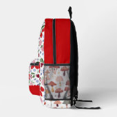 Schattigee moderne bessen & kersenpatroon bedrukte rugzak (Rechts)