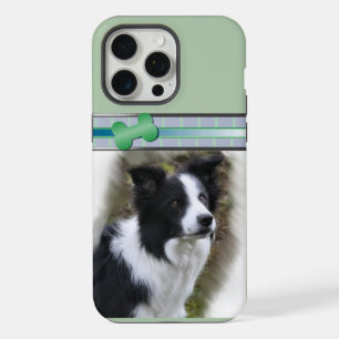 Schattigee moderne Border Collie Dog Art iPhone 15 Pro Max Hoesje