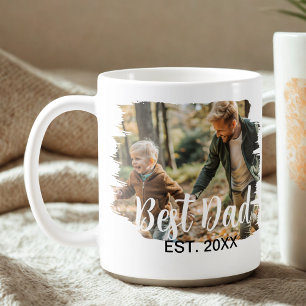 Schattigee moderne elegante vader gepersonaliseerd koffiemok