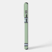 Schattigee moderne flat-coating Retriever Dog Art iPhone Hoesje (Linkerkant)