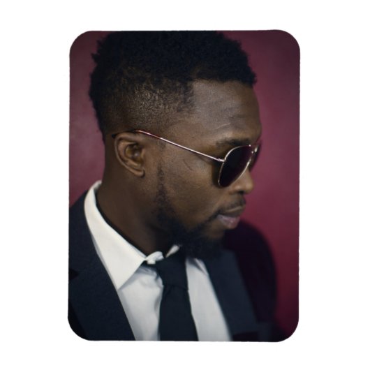 Schattigee moderne foto magneet (Verticaal)