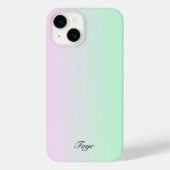 Schattigee Moderne Rainbow gradiënt kleur achtergr Case-Mate iPhone Case (Achterkant)