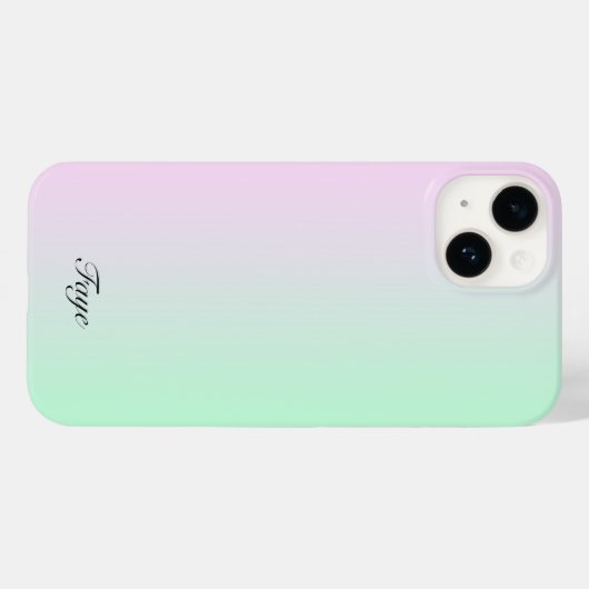 Schattigee Moderne Rainbow gradiënt kleur achtergr Case-Mate iPhone Case (Achterkant (horizontaal))