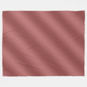 Schattigee moderne Waterverf gradiënt effen rode k Fleece Deken (Voorkant (Horizontaal))