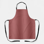 Schattigee moderne Waterverf gradiënt effen rode k Schort (Voorkant)