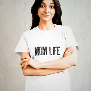 Schattigee moeder leven nieuwe mama t-shirt