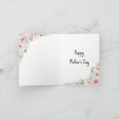 Schattigee moeder Moederdag voor mooie oma Custom Kaart (Binnen)