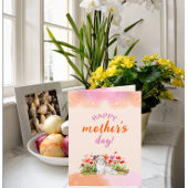 Schattigee Moederdag Kaart van Dog Shih Tzu