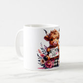 Schattigee Moederdag Quote/Koe Koffiemok (Voorkant links)