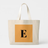 Schattigee Monogram Boekenclub Grote Tote Bag (Achterkant)